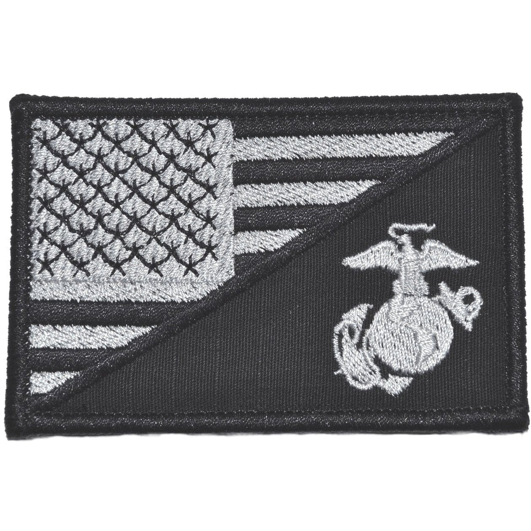 USMC EGA USA Flag - 2.25x3.5 Patch