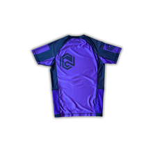 Load image into Gallery viewer, COMPETITOR SERIES SHORT SLEEVE RASH GUARD - PURPLE
