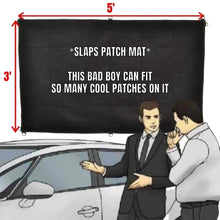 Load image into Gallery viewer, 3' x 5' - Tactical Patch Mat - "The Patch Junkie"
