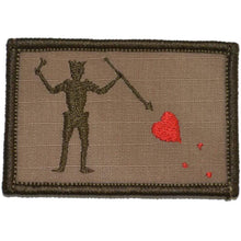 Load image into Gallery viewer, Edward Teach Blackbeard Pirate Flag  - 2x3 Patch
