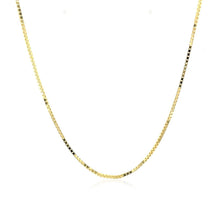 Load image into Gallery viewer, 14k Yellow Gold Classic Box Chain 1.0mm
