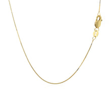 Load image into Gallery viewer, 14k Yellow Gold Classic Box Chain 0.45mm

