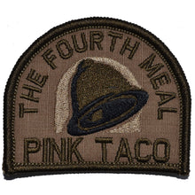Load image into Gallery viewer, Pink Taco - The Fourth Meal - 3 inch Arch Patch
