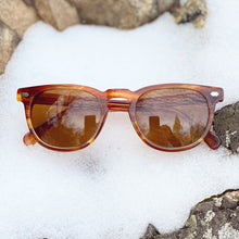 Load image into Gallery viewer, Rounded Square Tortoise Sunglass with Polarized Lens - Blaine

