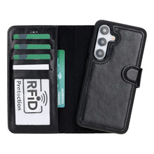Load image into Gallery viewer, Samsung Galaxy S25 Plus Leather Wallet Case Detachable RFID – Magic
