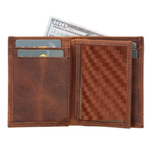 Load image into Gallery viewer, Airmaka Leather Card Holder With Airtag Slot
