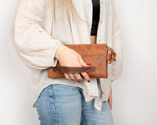 Load image into Gallery viewer, Prestige Leather Clutch Bag
