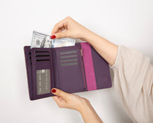 Load image into Gallery viewer, Linea Leather Women's Wallet
