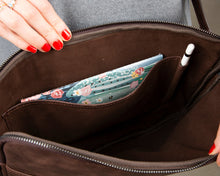 Load image into Gallery viewer, Awe Slim Leather Laptop / Tablet Bag
