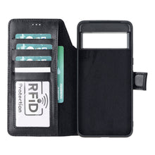 Load image into Gallery viewer, Google Pixel 8 Leather Wallet Case Detachable RFID – Magic
