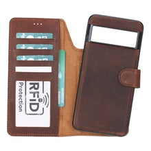 Load image into Gallery viewer, Google Pixel 10 / 10 Pro Leather Wallet Case Detachable RFID – Magic
