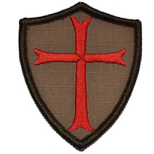 Load image into Gallery viewer, Knights Templar - 2.5x3 Shield Patch
