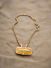 Load image into Gallery viewer, Custom iamevibez Wire Wrapped Tigers Eye Necklace
