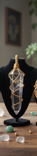 Load image into Gallery viewer, Gold Plated Non Tarnishing Wire Wrapped Custom Necklace
