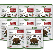 Load image into Gallery viewer, Bison Liver Crisps - 100% Grass-Fed/Finished
