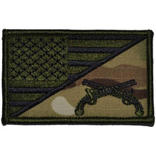Load image into Gallery viewer, MP Military Police USA Flag - 2.25x3.5 Patch
