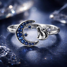 Load image into Gallery viewer, S925 Sterling Silver Oxidized Pavé Setting CZ Ring

