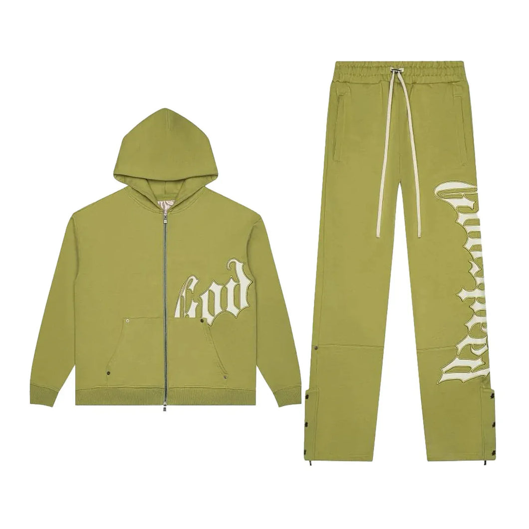 Godspeed OG Logo Sweatsuit V2 (Olive)
