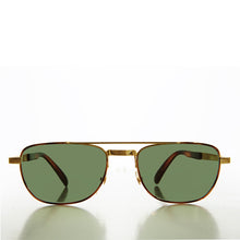 Load image into Gallery viewer, Gold Vintage Aviator with Glass Lens  - Adolfi
