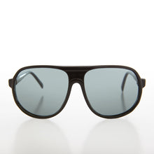 Load image into Gallery viewer, 80s Black Aviator Sunglass with Glass Lens - Akira
