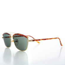Load image into Gallery viewer, Gold Brow Bar Vintage Sunglasses - Albie
