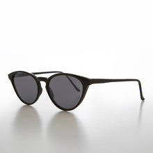 Load image into Gallery viewer, Women's Round Cat Eye Sunglass with Keyhole Bridge - Allie
