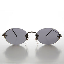 Load image into Gallery viewer, Oval Rimless Minimalistic Vintage Sunglasses - Alpha

