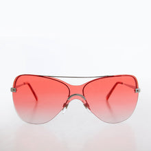 Load image into Gallery viewer, Curved Mono Lens Vintage Sunglasses - Pilar
