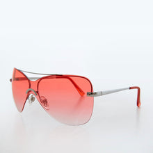 Load image into Gallery viewer, Curved Mono Lens Vintage Sunglasses - Pilar
