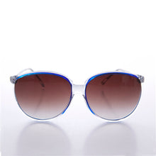 Load image into Gallery viewer, Round Large Women's 80s Vintage Sunglasses - April
