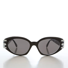 Load image into Gallery viewer, Embellished 90s Cat Eye Vintage Sunglasses - Asa
