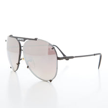 Load image into Gallery viewer, Rimless Aviator Vintage Sunglass with Mirror Lens - Flashy
