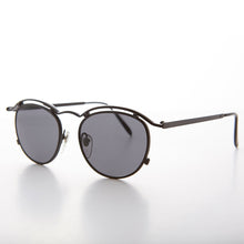 Load image into Gallery viewer, Round Gold Industrial Vintage 90s Sunglasses - Axl
