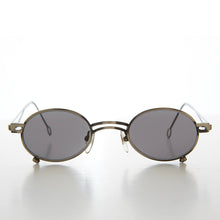 Load image into Gallery viewer, Small Oval 90s Full Metal Steampunk Sunglasses - Azari
