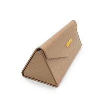 Load image into Gallery viewer, Nude Faux Croco Hard Case
