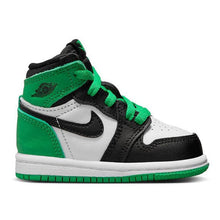 Load image into Gallery viewer, Air Jordan Retro 1 High OG Lucky Green (TD)
