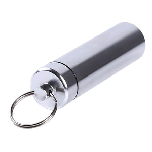 Portable Toothpick Holder Key-Chain Waterproof Screw Cap Available In 4 Styles