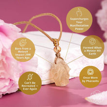 Load image into Gallery viewer, The Destiny Relic – Libyan Desert Glass Pendant
