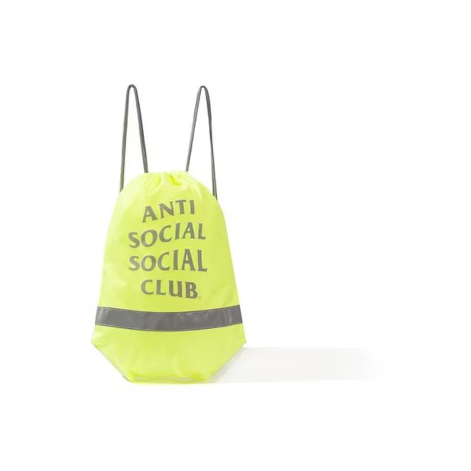 Anti Social Social Club 6th Period Sports Bag Safety Green