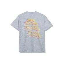 Load image into Gallery viewer, Anti Social Social Club Neon Lights And A Lot Of Rain T-shirt Heather Grey
