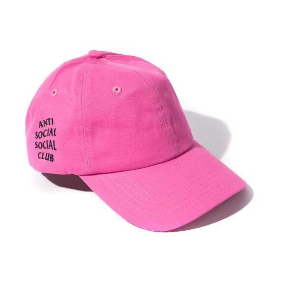 Anti Social Social Club WEIRD Cap Hot Pink
