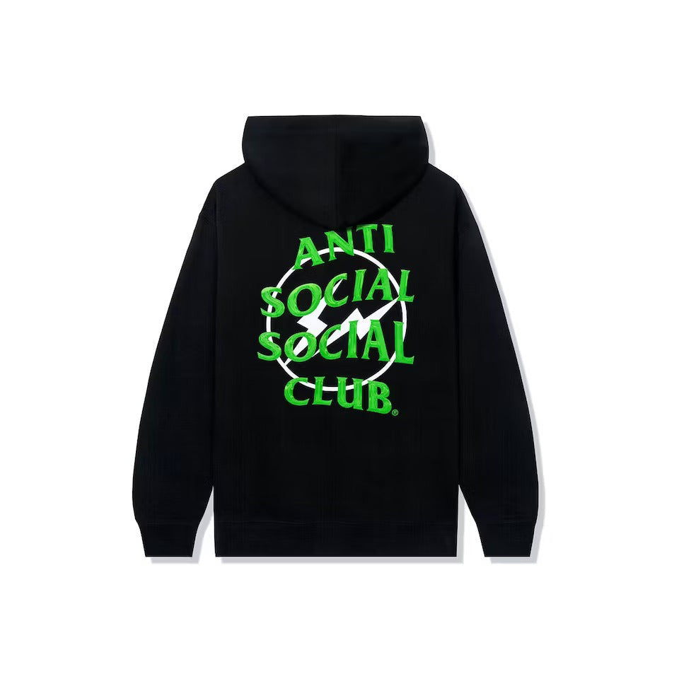 Anti Social Social Club x Fragment Precious Petals Hoodie (FW22) Black Green