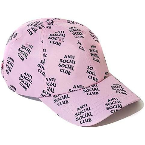 Anti-Social Club Cap Over You Cap Logo Assc Neek Lurk  PINK