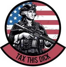 Load image into Gallery viewer, STICKER - April 2025 POTM - Tax This Dick - 3.5" Sticker
