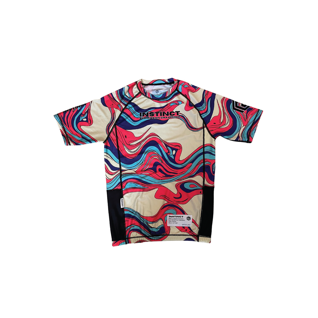 WAVE SERIES V1 SHORT SLEEVE RASH GUARD