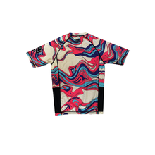 Load image into Gallery viewer, WAVE SERIES V1 SHORT SLEEVE RASH GUARD
