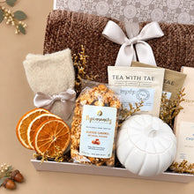 Load image into Gallery viewer, Fall Solace Sympathy Gift Set for Her with Pumpkin
