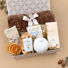 Load image into Gallery viewer, Fall Solace Sympathy Gift Set for Her with Pumpkin
