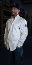 Load image into Gallery viewer, FR Pearl Snap Work Shirt - Phantom White
