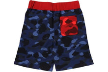 Load image into Gallery viewer, BAPE Crazy Camo Shark Shorts (Purple)
